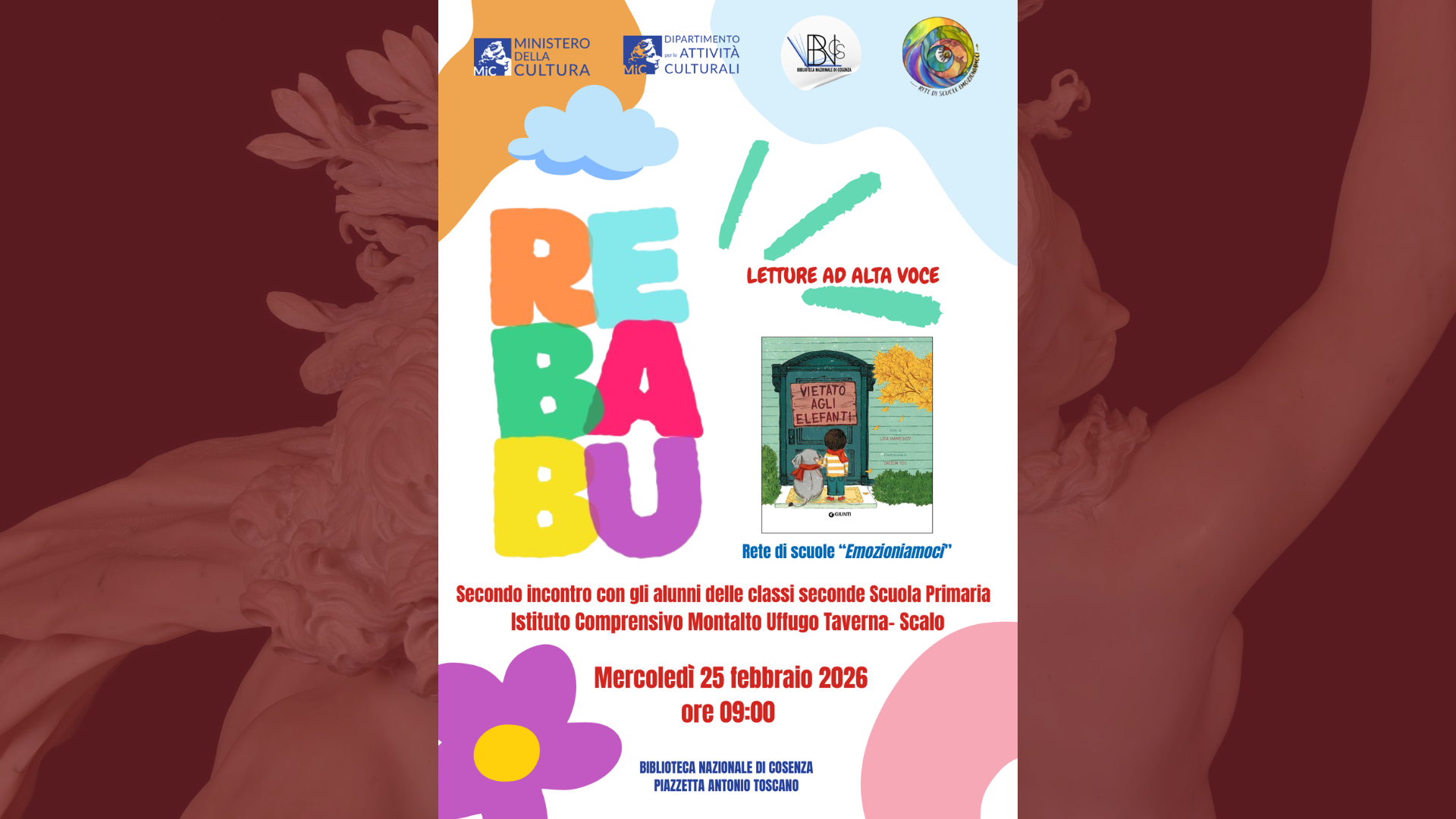 Rebabu Books alla Biblioteca Nazionale di Cosenza - 2° appuntamento